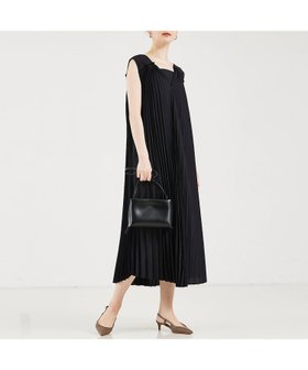 【カリテ/qualite】のサーキュラープリーツワンピース 人気、トレンドファッション・服の通販 founy(ファニー) ファッション Fashion レディースファッション Fashion for Women ワンピース Dresses おすすめ Recommended / Our Picks ネックレス Necklace, Pendant Necklace ペチコート Petticoat, Underskirt ポケット Pocket, Pocket Detail 夏 Summer |ID:prp329100004562770