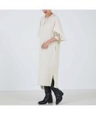 【カリテ/qualite】のフォルムスリーブコンビニットワンピース アイボリー|ID: prp329100004562784 ipo3291000000033648005