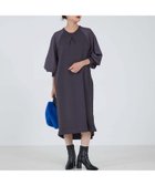 【カリテ/qualite】のフォルムスリーブコンビニットワンピース チャコールグレー|ID: prp329100004562784 ipo3291000000033648008