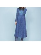 【ルージュヴィフラクレ/Rouge vif la cle】のフレアスリーブレースワンピース ブルー|ID: prp329100004562787 ipo3291000000033827968