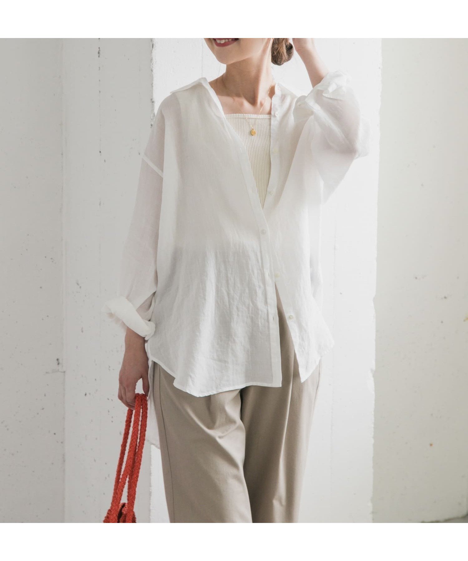 【アーバンリサーチ ドアーズ/URBAN RESEARCH DOORS】のラミー混ルーズシャツ 人気、トレンドファッション・服の通販 founy(ファニー) 　ファッション　Fashion　レディースファッション　Ladies' Fashion Online　トップス・カットソー　Tops/Tshirt　シャツ/ブラウス　Shirts/Blouses　イエロー　Yellow　秋　Autumn/Fall　シンプル　Simple　ストレート　Straight　タンク　Tank　リラックス　Relax　ルーズ　Loose　S/S・春夏　Ss・Spring/Summer　夏　Summer　エレガント 上品　Elegant　2025年　2025　2025春夏・S/S　Ss,Spring/Summer,2025　 other-1|ID: prp329100004562797 ipo3291000000032597113