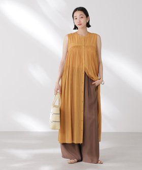 【ナノ ユニバース/nano universe】のギャザー切り替えノースリーブシアーワンピース 人気、トレンドファッション・服の通販 founy(ファニー) ファッション Fashion レディースファッション WOMEN ワンピース Dress インナー Inner ウォッシャブル Washable エアリー Airy キャミワンピース Cami Dress ギャザー Gather ノースリーブ No Sleeve フレア Flare おすすめ Recommend 夏 Summer エレガント 上品 Elegant 2025年 2025 2025春夏・S/S Ss,Spring/Summer,2025 |ID:prp329100004562804