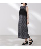 【ナノ ユニバース/nano universe】のボーダーノースリーブワンピース 人気、トレンドファッション・服の通販 founy(ファニー) ファッション Fashion レディースファッション WOMEN ワンピース Dress カットソー Cut And Sew シンプル Simple ジャケット Jacket ボーダー Border おすすめ Recommend 夏 Summer 2025年 2025 thumbnail ブラック|ID: prp329100004562808 ipo3291000000032263389