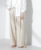 【ナノ ユニバース/nano universe】のツータックパンツ 人気、トレンドファッション・服の通販 founy(ファニー) ファッション Fashion レディースファッション WOMEN パンツ Pants コンパクト Compact シンプル Simple フロント Front ロング Long ワイド Wide エレガント 上品 Elegant 2025年 2025 2025春夏・S/S Ss,Spring/Summer,2025 thumbnail ライトベージュ1|ID: prp329100004562812 ipo3291000000032263447