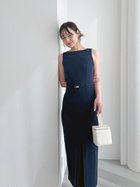 【スナイデル/SNIDEL】のSustainableベルティッドIラインワンピース 人気、トレンドファッション・服の通販 founy(ファニー) ファッション Fashion レディースファッション WOMEN ワンピース Dress おすすめ Recommend イエロー Yellow ウェーブ Wave エレガント 上品 Elegant シンプル Simple センター Center プリーツ Pleats ミックス Mix リュクス Luxe thumbnail DNVY[090]|ID: prp329100004562824 ipo3291000000032263582