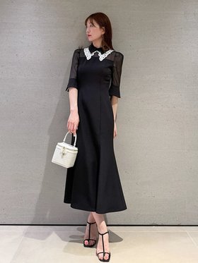 【スナイデル/SNIDEL】のダブルカラーマーメイドドレス 人気、トレンドファッション・服の通販 founy(ファニー) ファッション Fashion レディースファッション WOMEN ワンピース Dress ドレス Party Dresses ウェーブ Wave エレガント 上品 Elegant クラシカル Classical 今季 This Season シアー Sheer ストレート Straight ダブル Double トレンド Trend ドッキング Docking ドレス Dress フィット Fit フェミニン Feminine フォーマル Formal フレア Flare リボン Ribbon レース Race おすすめ Recommend |ID:prp329100004562830