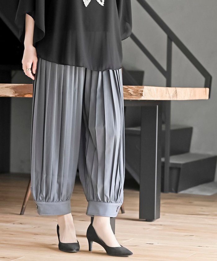 【アールピーエス/rps】のタックバルーンパンツ インテリア・キッズ・メンズ・レディースファッション・服の通販 founy(ファニー) https://founy.com/ ファッション Fashion レディースファッション Fashion for Women パンツ Pants & Trousers エレガント 上品 Elegant ドレープ Drape, Draping Fabric バルーン Balloon, Balloon Silhouette 再入荷 Restock / Back in Stock |ID: prp329100004562848 ipo3291000000032721997