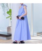【ルージュヴィフラクレ/Rouge vif la cle】のワンショルダーワンピース ライトブルー|ID: prp329100004562864 ipo3291000000033828466