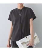 【インディヴィ/INDIVI】の【洗える/SETUP可能/UVケア/接触冷感/日本製】バンドカラー半袖ブラウス 人気、トレンドファッション・服の通販 founy(ファニー) ファッション Fashion レディースファッション WOMEN トップス・カットソー Tops/Tshirt シャツ/ブラウス Shirts/Blouses 洗える Washable キュプラ Cupra シンプル Simple ジャケット Jacket スタイリッシュ Stylish ストレッチ Stretch スーツ Suit セットアップ Set Up 人気 Popularity 半袖 Short Sleeve ワイド Wide おすすめ Recommend 日本製 Made In Japan thumbnail スミクロ|ID: prp329100004562879 ipo3291000000032264019