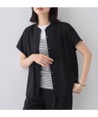 【インディヴィ/INDIVI】の【洗える/SETUP可能/UVケア/接触冷感/日本製】バンドカラー半袖ブラウス 人気、トレンドファッション・服の通販 founy(ファニー) ファッション Fashion レディースファッション WOMEN トップス・カットソー Tops/Tshirt シャツ/ブラウス Shirts/Blouses 洗える Washable キュプラ Cupra シンプル Simple ジャケット Jacket スタイリッシュ Stylish ストレッチ Stretch スーツ Suit セットアップ Set Up 人気 Popularity 半袖 Short Sleeve ワイド Wide おすすめ Recommend 日本製 Made In Japan thumbnail ブラック|ID: prp329100004562879 ipo3291000000032264020