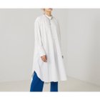 【カリテ/qualite】のスタンドカラーシャツワンピース オフホワイト|ID: prp329100004562915 ipo3291000000032264278