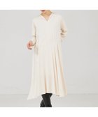 【カリテ/qualite】のツィルアシメワンピース アイボリー|ID: prp329100004562920 ipo3291000000032264327