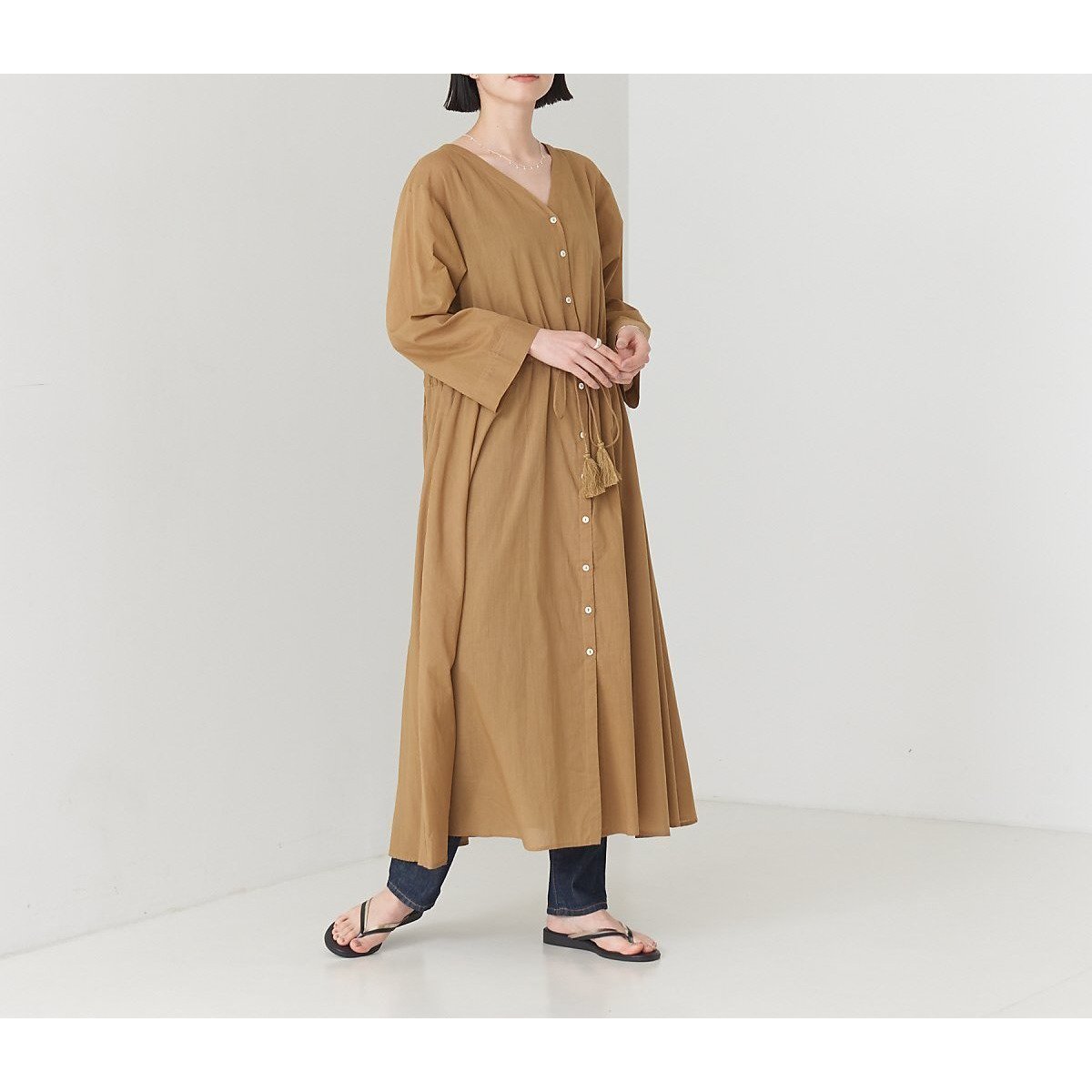 【コレックス/collex】の【セットアップ対応】コットンボイルガウンワンピース 人気、トレンドファッション・服の通販 founy(ファニー) 　ファッション　Fashion　レディースファッション　WOMEN　ワンピース　Dress　インド　India　ガウン　Gown　サテン　Satin　サマー　Summer　セットアップ　Set Up　タッセル　Tassel　デニム　Denim　定番　Standard　プリント　Print　ボトム　Bottom　水着　Swimsuit　夏　Summer　旅行　Travel　 other-1|ID: prp329100004562932 ipo3291000000032264413