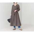 【コレックス/collex】の【セットアップ対応】コットンボイルガウンワンピース チャコールグレー|ID: prp329100004562932 ipo3291000000032264417