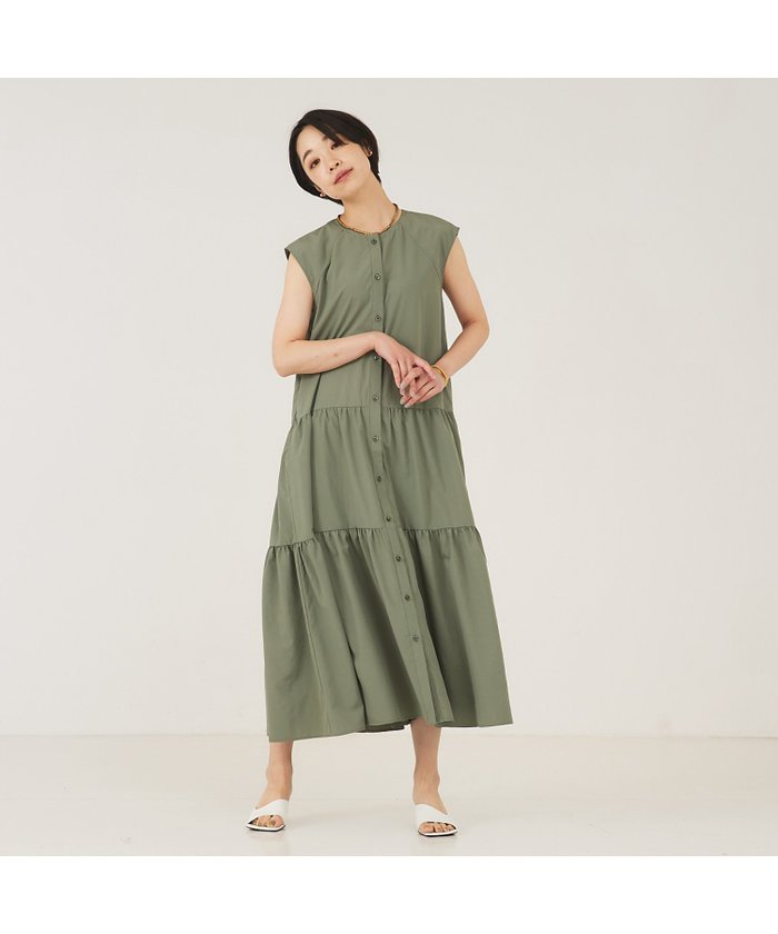 【カリテ/qualite】のソフトタフタティアードワンピース インテリア・キッズ・メンズ・レディースファッション・服の通販 founy(ファニー) https://founy.com/ ファッション Fashion レディースファッション WOMEN ワンピース Dress おすすめ Recommend ギャザー Gather シンプル Simple スリーブ Sleeve タフタ Taffeta ティアード Tiered フレンチ French ヴィンテージ Vintage 夏 Summer |ID: prp329100004562939 ipo3291000000032264490