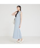 【アバハウスマヴィ/abahouse mavie】の【大人のいちまんワンピ】カットリブレイヤード風ワンピ サックスブルー|ID: prp329100004562940 ipo3291000000032264500