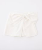 【ナイスクラップ/NICE CLAUP】のビッグリボンミニスカート オフホワイト|ID: prp329100004562974 ipo3291000000032264809