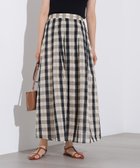 【エヌ ナチュラルビューティーベーシック/N.Natural Beauty basic】のシアーチェックフレアスカート 人気、トレンドファッション・服の通販 founy(ファニー) ファッション Fashion レディースファッション Ladies' Fashion Online スカート Skirt Aライン/フレアスカート Flared A-Line Skirts シンプル Simple チェック Check バランス Balance フレア Flare thumbnail クリームベース2|ID: prp329100004562979 ipo3291000000032688309