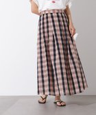 【エヌ ナチュラルビューティーベーシック/N.Natural Beauty basic】のシアーチェックフレアスカート 人気、トレンドファッション・服の通販 founy(ファニー) ファッション Fashion レディースファッション Ladies' Fashion Online スカート Skirt Aライン/フレアスカート Flared A-Line Skirts シンプル Simple チェック Check バランス Balance フレア Flare thumbnail ピンクベース2|ID: prp329100004562979 ipo3291000000032688311