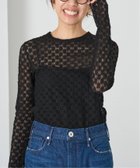 【イエナ/IENA】のPetiteフラワーレースプルオーバー 人気、トレンドファッション・服の通販 founy(ファニー) ファッション Fashion レディースファッション Fashion for Women トップス・カットソー Cut & Sew Tops カジュアルプルオーバー・ニットトップス Pullovers & Knit Tops / Casual Pullovers 2025年 2025 2025春夏・S/S Spring/Summer 2025 SS25 インナー Innerwear ジャケット Jacket, Outerwear ストレッチ Stretch, Stretchy Fabric フィット Fit, Slim Fit レーシー Lacy, Lace-Like レース Lace, Lace Fabric エレガント 上品 Elegant thumbnail ブラック|ID: prp329100004563002 ipo3291000000033492199
