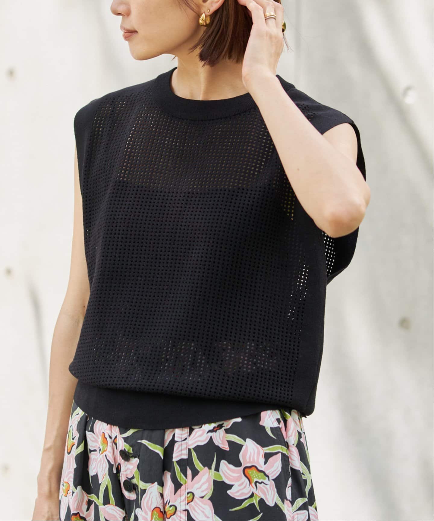 【イエナ/IENA】の《WEB限定/追加2》アイレットニットベスト 人気、トレンドファッション・服の通販 founy(ファニー) 　ファッション　Fashion　レディースファッション　Ladies' Fashion Online　アウター　Coat Outerwear　トップス・カットソー　Tops/Tshirt　ニット　Knit Tops　ベスト/ジレ　Gilets/Vests　2025年　2025　2025春夏・S/S　Ss,Spring/Summer,2025　 other-1|ID: prp329100004563007 ipo3291000000032661066