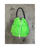 【ルージュヴィフラクレ/Rouge vif la cle】の【cheek / チーク】kinchaku code 2 way tote / 人気、トレンドファッション・服の通販 founy(ファニー) ファッション Fashion レディースファッション WOMEN バッグ Bag カラフル Colorful クラシック Classic 巾着 Purse 軽量 Lightweight ショルダー Shoulder ポケット Pocket 旅行 Travel ビジネス 仕事 通勤 Business thumbnail グリーン|ID: prp329100004563014 ipo3291000000032265272