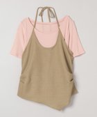 【ジーナシス/JEANASiS】のドビーホルターキャミ 2P 人気、トレンドファッション・服の通販 founy(ファニー) ファッション Fashion レディースファッション Fashion for Women トップス・カットソー Cut & Sew Tops キャミソール&ノースリーブ Camisoles & Sleeveless Tops おすすめ Recommended / Our Picks カットソー Cut and Sewn Top キャミ Camisole, Cami Top キャミソール Camisole, Spaghetti Strap Top デニム Denim, Jeans Material フレア Flare, Flared ボトム Bottoms, Lower Wear ミドル Middle Length, Mid Height ワイド Wide, Wide Fit 半袖 Short Sleeve, Half Sleeve thumbnail ピンク系その他|ID: prp329100004563022 ipo3291000000032764540