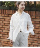 【ビーミングライフストアバイビームス/B:MING LIFE STORE by BEAMS】の【洗える】オックスオーバー シャツ(S~M) 25SS ロングシーズン 冷房対策 UV対策 ウォッシャブル 羽織り 人気、トレンドファッション・服の通販 founy(ファニー) ファッション Fashion レディースファッション Fashion for Women トップス・カットソー Cut & Sew Tops シャツ・ブラウス・オフィスカジュアル Elegant Blouses & Button-Ups インナー Innerwear ウォッシャブル Machine Washable 春 Spring 洗える Machine Washable シンプル Simple, Minimal ビスチェ Bustier, Corset Top ポケット Pocket, Pocket Detail 羽織 Haori, Light Jacket ロング Long, Long-Length 2025年 2025 2025春夏・S/S Spring/Summer 2025 SS25 thumbnail OFF_WHITE|ID: prp329100004563043 ipo3291000000033556276