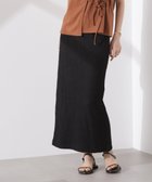 【ナノ ユニバース/nano universe】のシャーリングジャガードカットナロースカート(セットアップ可) 人気、トレンドファッション・服の通販 founy(ファニー) ファッション Fashion レディースファッション WOMEN セットアップ Setup スカート Skirt ウォッシャブル Washable カットソー Cut And Sew シャーリング Shirring シンプル Simple スリット Slit セットアップ Set Up ベーシック Basic 半袖 Short Sleeve おすすめ Recommend エレガント 上品 Elegant 2025年 2025 2025春夏・S/S Ss,Spring/Summer,2025 thumbnail ブラック|ID: prp329100004563054 ipo3291000000032265832