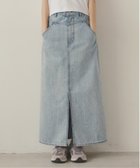 【ミルクフェド/MILKFED.】のDENIM LONG SKIRT MILKFED. LtBLUE|ID: prp329100004563060 ipo3291000000032265908