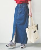 【ミルクフェド/MILKFED.】のDENIM LONG SKIRT MILKFED. LtINDIGO|ID: prp329100004563060 ipo3291000000032265911