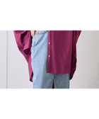 【チャオパニックティピー/CIAOPANIC TYPY】の【夏の体型カバー】リネンレーヨンドルマンシャツ パープル|ID: prp329100004563064 ipo3291000000033612756