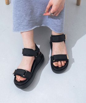 【イーボル/EVOL】の【ふかふか・軽量】ベルトサンダル 人気、トレンドファッション・服の通販 founy(ファニー) ファッション Fashion レディースファッション Fashion for Women ベルト&ウエストマーク Belts & Waist Accessories 2025年 2025 2025春夏・S/S Spring/Summer 2025 SS25 おすすめ Recommended / Our Picks サンダル Sandals, Summer Shoes 厚底 Platform Shoes 旅行 Travel 軽量 Lightweight, Ultra Light |ID:prp329100004563069
