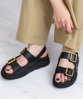 【アルテミス バイ ダイアナ/artemis by DIANA】のバックル付きダブルストラップ厚底サンダル 人気、トレンドファッション・服の通販 founy(ファニー) ファッション Fashion レディースファッション Ladies' Fashion Online バッグ Bag 厚底 Platforms クッション Cushion 抗菌 Antibacterial サンダル Sandals スエード Suede ソックス Socks ライナー Liner ラップ Wrap リラックス Relax ロング Long ワイド Wide おすすめ Recommend 旅行 Travel |ID:prp329100004563111