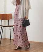 【センスオブプレイス/SENSE OF PLACE by URBAN RESEARCH】のプリントマーメイドスカート BGD×O.WHT|ID: prp329100004563133 ipo3291000000032266582