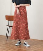 【センスオブプレイス/SENSE OF PLACE by URBAN RESEARCH】のプリントマーメイドスカート ORG×BRN|ID: prp329100004563133 ipo3291000000032266584