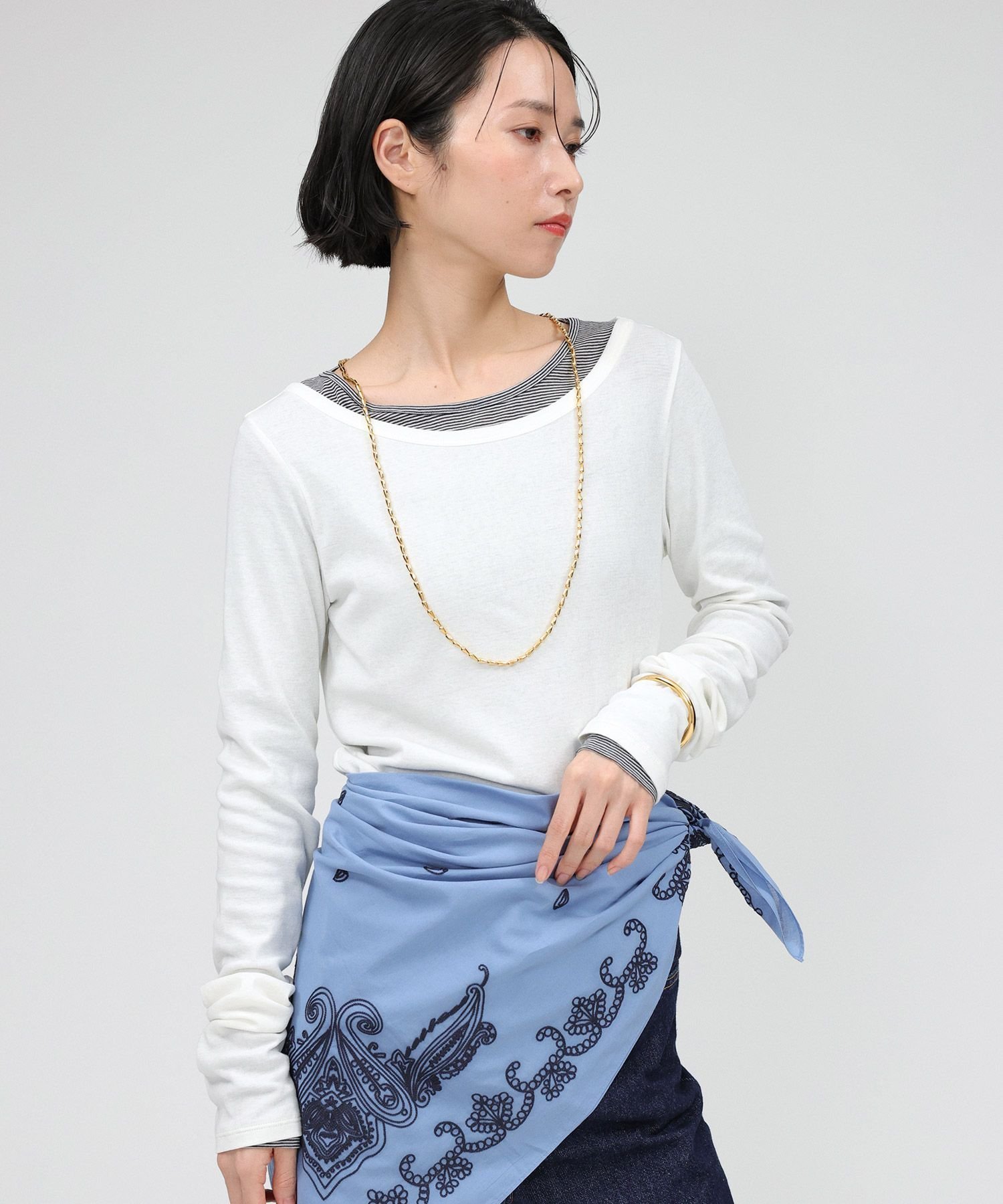 【バビロン/BABYLONE / KIDS】のシアーフライスプルオーバー インテリア・キッズ・メンズ・レディースファッション・服の通販 founy(ファニー) 　ファッション　Fashion　キッズファッション　Fashion for Kids　トップス・カットソー　Cut & Sew Tops　シンプル　Simple, Minimal　フィット　Fit, Slim Fit　ルーズ　Loose, Oversized　再入荷　Restock / Back in Stock　ホワイト10|ID: prp329100004563134 ipo3291000000033493253