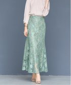 【ドレス/DRESS+】のチュールスカート ロングスカート くるぶし丈 マーメイド ライトカーキ|ID: prp329100004563157 ipo3291000000032266865