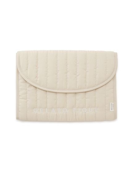【ジェラート ピケ/gelato pique / KIDS】のロゴ刺繍母子手帳ケースL 人気、トレンドファッション・服の通販 founy(ファニー) 　ファッション　Fashion　キッズファッション　Fashion for Kids　キルティング　Quilted, Quilting　コイン　Coin, Coin Design　スリット　Slit, Slit Detail　ポケット　Pocket, Pocket Detail　ポーチ　Pouch, Small Case　ラベンダー　Lavender　手帳　Planner, Notebook　抗菌　Antibacterial, Bacteria-Resistant　旅行　Travel　 other-1|ID: prp329100004563169 ipo3291000000032653770