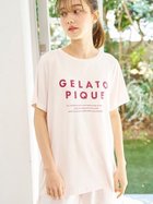 【ジェラート ピケ/gelato pique】の【接触冷感】COOLレーヨンロゴTシャツ PNK[066]|ID: prp329100004563170 ipo3291000000032624879