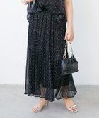 【ルクールブラン/le.coeur blanc】の楊柳フラワープリントランダムプリーツスカート 人気、トレンドファッション・服の通販 founy(ファニー) ファッション Fashion レディースファッション Fashion for Women スカート Skirts プリーツスカート / 上品フェミニンスタイル Pleated Skirts おすすめ Recommended / Our Picks カットソー Cut and Sewn Top シアー Sheer, See-Through スウェット / スエット Sweatshirt, Sweatwear デニム Denim, Jeans Material プリーツ Pleats, Pleated ランダム Random, Irregular エレガント 上品 Elegant 春 Spring 秋 Autumn thumbnail ブラック柄|ID: prp329100004563175 ipo3291000000033191574