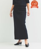【デミルクス ビームス/Demi-Luxe BEAMS】の【ロングヒット/セットアップ可能】シンプル タイト ニットスカート .M 目黒越子 着回し シンプル 手洗い可 25AW NAVY|ID: prp329100004563181 ipo3291000000033531976