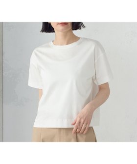 【コムサイズム/COMME CA ISM】のボックスシルエット クロップド丈 Tシャツ 人気、トレンドファッション・服の通販 founy(ファニー) ファッション Fashion レディースファッション WOMEN トップス・カットソー Tops/Tshirt シャツ/ブラウス Shirts/Blouses ロング / Tシャツ T-Shirts クロップド Cropped コンパクト Compact シンプル Simple ダブル Double バランス Balance ボックス Box ボトム Bottom おすすめ Recommend エレガント 上品 Elegant |ID:prp329100004563182