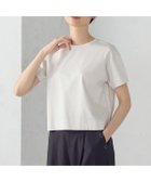 【コムサイズム/COMME CA ISM】のボックスシルエット クロップド丈 Tシャツ 人気、トレンドファッション・服の通販 founy(ファニー) ファッション Fashion レディースファッション Ladies' Fashion Online トップス・カットソー Tops/Tshirt シャツ/ブラウス Shirts/Blouses ロング / Tシャツ T-Shirts クロップド Cropped コンパクト Compact ダブル Double バランス Balance ボックス Box ボトム Bottom ポケット Pocket おすすめ Recommend エレガント 上品 Elegant thumbnail ライトグレー|ID: prp329100004563186 ipo3291000000032567278