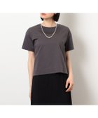【コムサイズム/COMME CA ISM】のボックスシルエット クロップド丈 Tシャツ 人気、トレンドファッション・服の通販 founy(ファニー) ファッション Fashion レディースファッション Ladies' Fashion Online トップス・カットソー Tops/Tshirt シャツ/ブラウス Shirts/Blouses ロング / Tシャツ T-Shirts クロップド Cropped コンパクト Compact ダブル Double バランス Balance ボックス Box ボトム Bottom ポケット Pocket おすすめ Recommend エレガント 上品 Elegant thumbnail チャコール|ID: prp329100004563186 ipo3291000000032567284