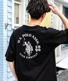 【ロッキーモンロー/Rocky Monroe】のU.S. POLO ASSN. ワンポイントロゴ半袖Tシャツ 人気、トレンドファッション・服の通販 founy(ファニー) ファッション Fashion レディースファッション Fashion for Women トップス・カットソー Cut & Sew Tops シャツ・ブラウス・オフィスカジュアル Elegant Blouses & Button-Ups ロングTシャツ・Tシャツ Longline T-Shirts & Tees シンプル Simple, Minimal バランス Balance, Style Balance パターン Pattern, Design Print フォルム Silhouette, Form フロント Front, Front Design プリント Print, Printed Pattern ボーダー Border, Stripe ポケット Pocket, Pocket Detail 半袖 Short Sleeve, Half Sleeve メンズ Men's, Menswear リラックス Relax, Relaxed Fit ワンポイント One Point, Statement Accent 再入荷 Restock / Back in Stock おすすめ Recommended / Our Picks thumbnail A.ブラック|ID: prp329100004563202 ipo3291000000033595362