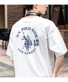 【ロッキーモンロー/Rocky Monroe】のU.S. POLO ASSN. ワンポイントロゴ半袖Tシャツ 人気、トレンドファッション・服の通販 founy(ファニー) ファッション Fashion レディースファッション Fashion for Women トップス・カットソー Cut & Sew Tops シャツ・ブラウス・オフィスカジュアル Elegant Blouses & Button-Ups ロングTシャツ・Tシャツ Longline T-Shirts & Tees シンプル Simple, Minimal バランス Balance, Style Balance パターン Pattern, Design Print フォルム Silhouette, Form フロント Front, Front Design プリント Print, Printed Pattern ボーダー Border, Stripe ポケット Pocket, Pocket Detail 半袖 Short Sleeve, Half Sleeve メンズ Men's, Menswear リラックス Relax, Relaxed Fit ワンポイント One Point, Statement Accent 再入荷 Restock / Back in Stock おすすめ Recommended / Our Picks thumbnail A.オフホワイト|ID: prp329100004563202 ipo3291000000033595364