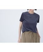 【ナチュラル ビューティー ベーシック/NATURAL BEAUTY BASIC】のベロアTシャツ 人気、トレンドファッション・服の通販 founy(ファニー) ファッション Fashion レディースファッション Fashion for Women トップス・カットソー Cut & Sew Tops シャツ・ブラウス・オフィスカジュアル Elegant Blouses & Button-Ups ロングTシャツ・Tシャツ Longline T-Shirts & Tees ベロアトップス Velour Tops / Velvet-Look Items シアー Sheer, See-Through フィット Fit, Slim Fit ベロア Velour, Soft Velvet ベーシック Basic, Essential thumbnail グレイッシュネイビー|ID: prp329100004563259 ipo3291000000033543932