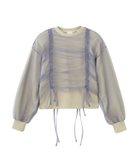 【ローズバッド/ROSE BUD】のチュールドッキングプルオーバー BLUE|ID: prp329100004563282 ipo3291000000032268476