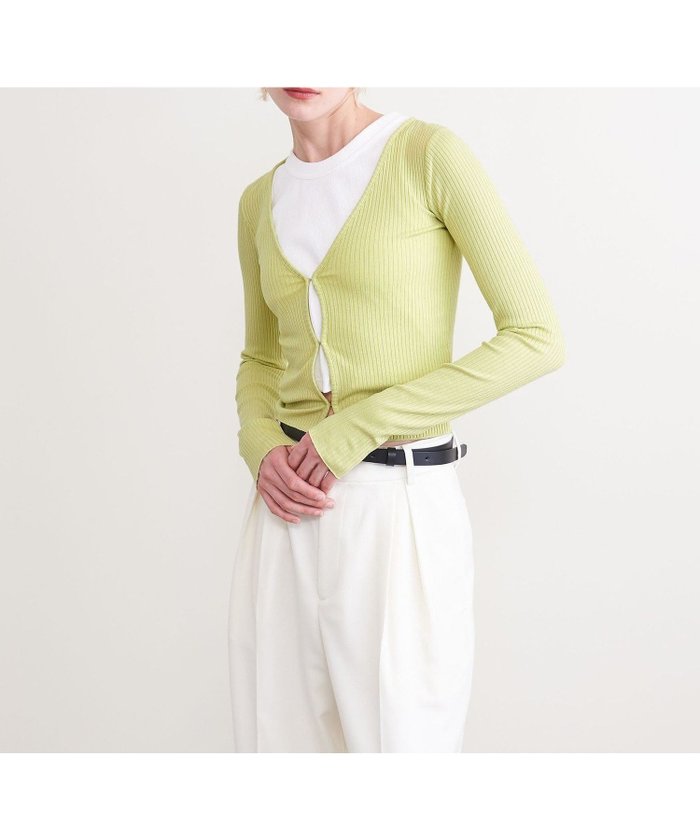 【その他のブランド/Other】のAEWEN MATOPH 2WAY ホック リブカットソー インテリア・キッズ・メンズ・レディースファッション・服の通販 founy(ファニー) https://founy.com/ ファッション Fashion レディースファッション WOMEN トップス・カットソー Tops/Tshirt カットソー Cut and Sewn カットソー Cut And Sew コルセット Corset コンパクト Compact シルケット Mercerization デニム Denim バランス Balance ビスチェ Bustier フィット Fit ボトム Bottom エレガント 上品 Elegant |ID: prp329100004563314 ipo3291000000032268907